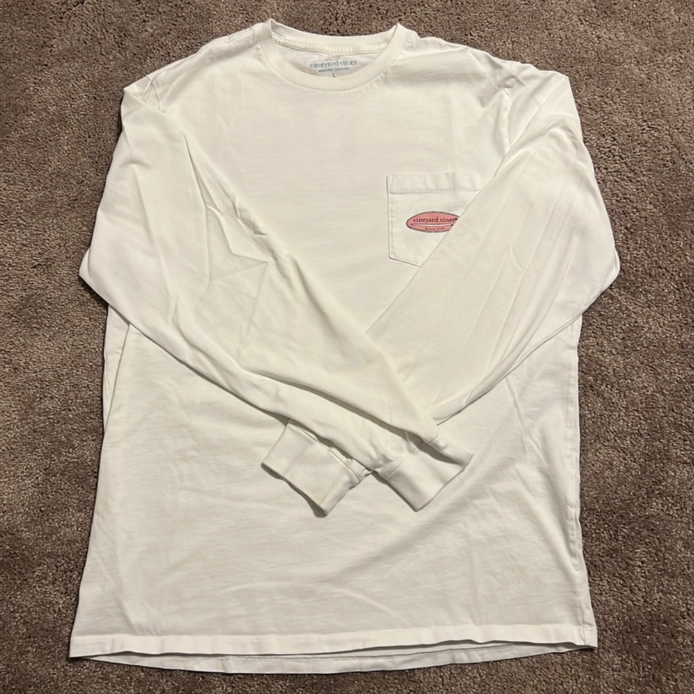 Long Sleeve Men Vineyard Vines T-shirt